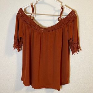 Off shoulder top